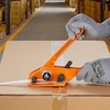 image:imageVEVOR Electric Strapping Machine for 039075 PP PET Straps Portable Electric Banding Tool with Digital Display 2 x 4000mAh Battery Powered Automatic Strapping Tool for Packaging Box PalletPP 12x328 3PC Set