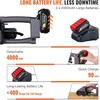 image:imageVEVOR Electric Strapping Machine for 039075 PP PET Straps Portable Electric Banding Tool with Digital Display 2 x 4000mAh Battery Powered Automatic Strapping Tool for Packaging Box PalletPET 5000N