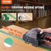 image:imageVEVOR Electric Strapping Machine for 039075 PP PET Straps Portable Electric Banding Tool with Digital Display 2 x 4000mAh Battery Powered Automatic Strapping Tool for Packaging Box PalletPET 5000N