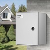 image:imageVEVOR Electrical Enclosure Box23619791Fiberglass Junction BoxIP66 Waterproof amp DustproofOutdoor Electrical Boxwith Mounting Plat12 x 10 x 6
