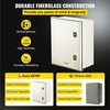 image:imageVEVOR Electrical Enclosure Box23619791Fiberglass Junction BoxIP66 Waterproof amp DustproofOutdoor Electrical Boxwith Mounting Plat157 x 118 x 79