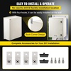 image:imageVEVOR Electrical Enclosure Box23619791Fiberglass Junction BoxIP66 Waterproof amp DustproofOutdoor Electrical Boxwith Mounting Plat157 x 118 x 79