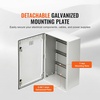 image:imageVEVOR Electrical Enclosure Box23619791Fiberglass Junction BoxIP66 Waterproof amp DustproofOutdoor Electrical Boxwith Mounting Plat236 x 157 x 91