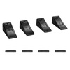 image:imageVEVOR Excavator Bucket Teeth with Pins 10 Pack 579 in Bucket Tooth Set Compatible with 23 amp 230 Series Excavators Heavy Duty Bolt on Digging Buckets Teeth for Skid Steer amp Mini Excavators4 pack