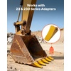 image:imageVEVOR Excavator Bucket Teeth with Pins 10 Pack 579 in Bucket Tooth Set Compatible with 23 amp 230 Series Excavators Heavy Duty Bolt on Digging Buckets Teeth for Skid Steer amp Mini Excavators10 pack