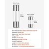 image:imageVEVOR FastBlow Glass Fuses Assortment Kit 120 Pcs 125 Volt 5 x 20 mm 1A 2A 3A 4A 5A 8A 10A 36 x 10 mm 25A 3A 5A Tube Fuses Suitable for Electrical Boxes LED Strips Electronics Appliances