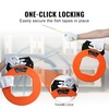 image:imageVEVOR Fish Tape 240foot 18inch Steel Wire Puller with Optimized Housing and Handle EasytoUse Cable Puller Tool Flexible Wire Fishing Tools for Walls and Electrical Conduit NonConductive100 ft  316inch