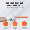 image:imageVEVOR Fish Tape 240foot 18inch Steel Wire Puller with Optimized Housing and Handle EasytoUse Cable Puller Tool Flexible Wire Fishing Tools for Walls and Electrical Conduit NonConductive120foot  18inch