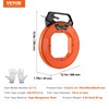 image:imageVEVOR Fish Tape 240foot 18inch Steel Wire Puller with Optimized Housing and Handle EasytoUse Cable Puller Tool Flexible Wire Fishing Tools for Walls and Electrical Conduit NonConductive240foot  18inch
