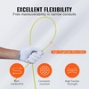 image:imageVEVOR Fish Tape 240foot 18inch Steel Wire Puller with Optimized Housing and Handle EasytoUse Cable Puller Tool Flexible Wire Fishing Tools for Walls and Electrical Conduit NonConductive100 ft  16inch