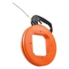 image:imageVEVOR Fish Tape 240foot 18inch Steel Wire Puller with Optimized Housing and Handle EasytoUse Cable Puller Tool Flexible Wire Fishing Tools for Walls and Electrical Conduit NonConductive100 ft  16inch
