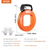 image:imageVEVOR Fish Tape 240foot 18inch Steel Wire Puller with Optimized Housing and Handle EasytoUse Cable Puller Tool Flexible Wire Fishing Tools for Walls and Electrical Conduit NonConductive120foot  18inch