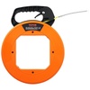 image:imageVEVOR Fish Tape 240foot 18inch Steel Wire Puller with Optimized Housing and Handle EasytoUse Cable Puller Tool Flexible Wire Fishing Tools for Walls and Electrical Conduit NonConductive100 ft  16inch