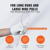 image:imageVEVOR Fish Tape 240foot 18inch Steel Wire Puller with Optimized Housing and Handle EasytoUse Cable Puller Tool Flexible Wire Fishing Tools for Walls and Electrical Conduit NonConductive240foot  18inch