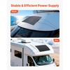image:imageVEVOR Flexible Solar Panel 200W SemiFlexible Bendable Monocrystalline Solar Panel 219 Efficiency Mono OffGrid Charger with MC4 Output IP67 Waterproof for Marine RV Car Cabin Curved Surfaces100W