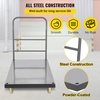 image:imageVEVOR Foldable Push Cart Dolly 660 lbs Capacity Folding Platform Truck with Swivel Wheels Moving Platform Hand Truck Flatbed Cart Space Saving Push Handle for Easy Storage 352 x 234 x 335 in47 x 24 x 32 in
