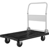 image:imageVEVOR Foldable Push Cart Dolly 660 lbs Capacity Folding Platform Truck with Swivel Wheels Moving Platform Hand Truck Flatbed Cart Space Saving Push Handle for Easy Storage 352 x 234 x 335 in352 x 234 x 335 in 895 x 595 x 850 mm