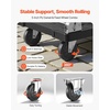 image:imageVEVOR Foldable Push Cart Dolly 660 lbs Capacity Folding Platform Truck with Swivel Wheels Moving Platform Hand Truck Flatbed Cart Space Saving Push Handle for Easy Storage 352 x 234 x 335 in352 x 234 x 335 in 895 x 595 x 850 mm