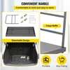 image:imageVEVOR Foldable Push Cart Dolly 660 lbs Capacity Folding Platform Truck with Swivel Wheels Moving Platform Hand Truck Flatbed Cart Space Saving Push Handle for Easy Storage 352 x 234 x 335 in47 x 24 x 32 in