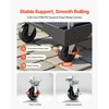 image:imageVEVOR Foldable Push Cart Dolly 660 lbs Capacity Folding Platform Truck with Swivel Wheels Moving Platform Hand Truck Flatbed Cart Space Saving Push Handle for Easy Storage 352 x 234 x 335 in268 x 195 x 45 in 680 x 495 x 115 mm