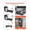 image:imageVEVOR Foldable Push Cart Dolly 660 lbs Capacity Folding Platform Truck with Swivel Wheels Moving Platform Hand Truck Flatbed Cart Space Saving Push Handle for Easy Storage 352 x 234 x 335 in352 x 234 x 335 in 895 x 595 x 850 mm