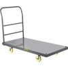 image:imageVEVOR Foldable Push Cart Dolly 660 lbs Capacity Folding Platform Truck with Swivel Wheels Moving Platform Hand Truck Flatbed Cart Space Saving Push Handle for Easy Storage 352 x 234 x 335 in47 x 24 x 32 in