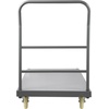 image:imageVEVOR Foldable Push Cart Dolly 660 lbs Capacity Folding Platform Truck with Swivel Wheels Moving Platform Hand Truck Flatbed Cart Space Saving Push Handle for Easy Storage 352 x 234 x 335 in47 x 24 x 32 in