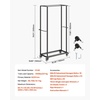 image:imageVEVOR Folding Chair Rack 400 LBS Capacity HeavyDuty Chair Cart for 5 Tables14 Chairs Chair Storage Dolly Chair Holder wSwivel Casters and Locking Wheelsfor Party EventHotel Matte Black500 LBS