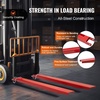 image:imageVEVOR Forklift Extensions 72 Inch Fork Extensions 45 Inch Width 1 Pair Heavy Duty Fork Extensions with Pins for Forklifts Truck72 x 45 Inch