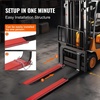 image:imageVEVOR Forklift Extensions 72 Inch Fork Extensions 45 Inch Width 1 Pair Heavy Duty Fork Extensions with Pins for Forklifts Truck72 x 45 Inch