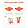 image:imageVEVOR Forklift Safety Cage 482 x 452 Inch Heavy Duty Forklift Man Basket 1400 lbs Capacity Collapsible Work Platform Lift Basket with Safety Harness amp Lock for Most Aerial Jobs Lifting Loader