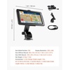 image:imageVEVOR GPS Navigator for Car 7 inch Touch Screen 16GB GPS Navigation System with Builtin Dash Cam Voice TurnbyTurn Guidance Speed and Red Light Warning Custom Truck Routing for Car Truck RV