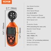 image:imageVEVOR Handheld Anemometer 14113 Digital Wind Speed Meter Gauge with LED Backlight Screen Measures Wind Velocity Air Flow for Sailing Surfing Drone Flying HVAC