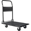 image:imageVEVOR Heavy Duty 2 Tier Platform Hand Truck 700 lbs 2 Tier Push Tool Cart with HighStrength Steel Utility Cart for Warehouse Garage Workshop Office287 x 185 x 323 in 730 x 470 x 820 mm
