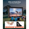 image:imageVEVOR Inflatable Movie Screen 14 FT Inflatable Projector Screen for Outside with Blower and Carrying Bag FrontRear Projection Oxford Fabric Blow Up Screen for Outdoor Parties Backyard Movie Night20 Feet
