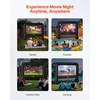 image:imageVEVOR Inflatable Movie Screen 14 FT Inflatable Projector Screen for Outside with Blower and Carrying Bag FrontRear Projection Oxford Fabric Blow Up Screen for Outdoor Parties Backyard Movie NightQCZJ16FTD