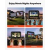 image:imageVEVOR Inflatable Movie Screen 14 ft Outdoor Inflatable Projection Screen with Portable Storage Bag FrontRear Projection Easy Set Up Blow Up Screen for Outdoor Backyard Movie Night Theme Parties14FT
