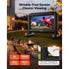 image:imageVEVOR Inflatable Movie Screen 14 ft Outdoor Inflatable Projection Screen with Portable Storage Bag FrontRear Projection Easy Set Up Blow Up Screen for Outdoor Backyard Movie Night Theme Parties14FT