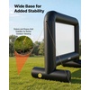 image:imageVEVOR Inflatable Movie Screen 14 ft Outdoor Inflatable Projection Screen with Portable Storage Bag FrontRear Projection Easy Set Up Blow Up Screen for Outdoor Backyard Movie Night Theme Parties14FT