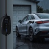 image:imageVEVOR Level 2 Tesla Charger 32 Amp Adjustable Current 240V Portable Home Electric Car EV Charger with 25 ft Charging Cable NEMA 1450P Plug LCD Display NACS Connector for Tesla Model YX3S40 Amp