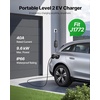 image:imageVEVOR Level 2 Tesla Charger 32 Amp Adjustable Current 240V Portable Home Electric Car EV Charger with 25 ft Charging Cable NEMA 1450P Plug LCD Display NACS Connector for Tesla Model YX3S40 Amp