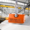 image:imageVEVOR Magnetic Lid Lifter Dolly 1320 lbs Pulling Capacity Steel Dolly with Heavy Duty Magnet Lift and 2 Wheels Adjustable Handle N42 Neodymium Foldable and Portable for Lifting Manhole Covers1320 lbs600 kg Lid Lifter Dolly