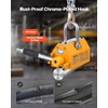 image:imageVEVOR Magnetic Lid Lifter Dolly 1320 lbs Pulling Capacity Steel Dolly with Heavy Duty Magnet Lift and 2 Wheels Adjustable Handle N42 Neodymium Foldable and Portable for Lifting Manhole Covers880 lbs400 kg Magnetic Lifter