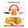 image:imageVEVOR Magnetic Lid Lifter Dolly 1320 lbs Pulling Capacity Steel Dolly with Heavy Duty Magnet Lift and 2 Wheels Adjustable Handle N42 Neodymium Foldable and Portable for Lifting Manhole Covers880 lbs400 kg Magnetic Lifter