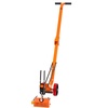 image:imageVEVOR Magnetic Lid Lifter Dolly 1320 lbs Pulling Capacity Steel Dolly with Heavy Duty Magnet Lift and 2 Wheels Adjustable Handle N42 Neodymium Foldable and Portable for Lifting Manhole Covers1320 lbs600 kg Lid Lifter Dolly