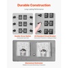 image:imageVEVOR Manual Transfer 30Amp 6Circuit Prewired Generator Transfer Kit with NEMA L1430P Power Inlet Box DoubleThrow NEMA 3R Mechanical Watt Meter for 7500W Generators30 Amp  10 Circuit
