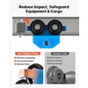 image:imageVEVOR Manual Trolley 1100 lbs05 Ton Capacity Push Beam Trolley with Dual Wheels Adjustable for IBeam Flange Width 21 to 55 Heavy Duty Carbon Steel Garage Hoist for Straight amp Curved I Beam