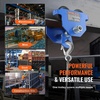 image:imageVEVOR Manual Trolley 1100 lbs05 Ton Load Capacity Push Beam Trolley with Dual Wheels Adjustable for IBeam Flange Width 25 to 55 Heavy Duty Alloy Steel Garage Hoist for Straight Curved I Beam1100 lbs