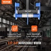 image:imageVEVOR Manual Trolley 1100 lbs05 Ton Load Capacity Push Beam Trolley with Dual Wheels Adjustable for IBeam Flange Width 25 to 55 Heavy Duty Alloy Steel Garage Hoist for Straight Curved I Beam1100 lbs