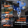 image:imageVEVOR Manual Trolley 1100 lbs05 Ton Load Capacity Push Beam Trolley with Dual Wheels Adjustable for IBeam Flange Width 25 to 55 Heavy Duty Alloy Steel Garage Hoist for Straight Curved I Beam4400 lbs